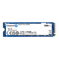 KINGSTON NV3 500GB SNV3S/500G SOLID STATE DRIVE M.2 NVME