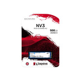 KINGSTON NV3 500GB SNV3S/500G SOLID STATE DRIVE M.2 NVME