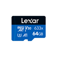 LEXAR 64GB C10 UHS-I LMS0633064G MEMORY CARD MICRO SD