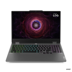 LENOVO LOQ 15ARP9 AMD RYZEN 7 7435HS 12GB DDR5 MEM 512GB SSD RTX 4050 6GB VRAM 15.6" FHD IPS 144HZ WIN11 LUNA GREY 83JC00GEPH