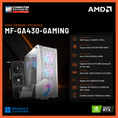 MF-GA430-GAMING (CPU ONLY) AMD RYZEN 5 5600XT / RTX 5060 8GB / B550M / 16GB DDR4 / 500GB SSD M.2 NVME PCIE 4 / WHITE CASE