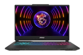 MSI CYBORG 15 A13VE-2452PHNN LAPTOP CORE I7-13620H 8GB DDR5 MEM 512GB SSD RTX 4050 6GB VRAM 15.6" FHD IPS 144HZ WIN11 HOME BLACK WITH BAG