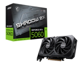 MSI GEFORCE RTX 5060 8GB GDDR7 SHADOW 2X OC GRAPHICS CARD