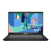 MSI MODERN 14 C12MO-893PH CORE 13-1215U 8GB MEM 512GB SSD 14" FHD IPS 60HZ WIN11 BLACK with SLEEVE
