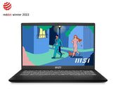 MSI MODERN 15 B12MO-697PH CORE I5-1235U 16GB MEM 512GB SSD 15.6" FHD IPS WIN11 BLACK OFFICE H&S 2021 WITH SLEEVE