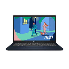 MSI MODERN 15 B12MO-831PH CORE I5-1235U 16GB MEM 512GB SSD 15.6" FHD IPS 60HZ WIN11 STAR BLUE OFFICE H&S 2021 with SLEEVE