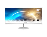 MSI PRO MP341CQW 34" 100HZ 1440P 1500R CURVED MONITOR