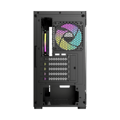 OCYPUS GAMMA C52 BLACK MINI-TOWER WITH ARGB FAN PC CASE