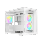 OCYPUS IOTA C50 WHITE 270* CURVE-GLASS WITH ARGB PC CASE