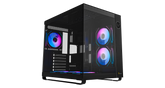 OCYPUS IOTA C70 PANORAMIC WITH 6 ARGB FAN BLACK PC CASE
