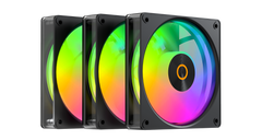 OCYPUS GAMMA F12 ELITE BLACK ARGB 3-IN-1 CASE FAN KIT
