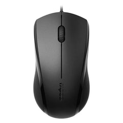 RAPOO N1200 SILENT BLACK USB MOUSE