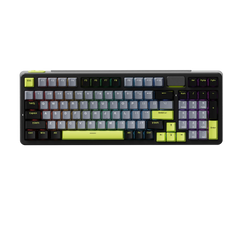 RAPOO V700DIY-98 MECHANICAL BLACK GREY GREEN 11087 WIRELESS GAMING KEYBOARD