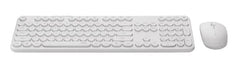 RAPOO X260S WHITE WIRELESS KEYBOARD MOUSE COMBO