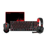 REDRAGON K552-BB-2 4IN1 KEYBOARD/MOUSE/HEADSET/MOUSEPAD GAMING SET