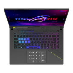 ASUS ROG STRIX G16 G614PR-TS153WSM LAPTOP AMD RYZEN 9 8940HX 16GB DDR5 MEM 512GB SSD RTX 5070TI 12GB GDDR7 16" 300HZ WIN11 HOME ECLIPSE GRAY OFFICE HOME & STUDENT 2024 WITH BAG