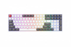 ROYAL KLUDGE RK100 RGB GREY,RED,WHITE BROWN SWITCH RK100-ZR-C GAMING KEYBOARD