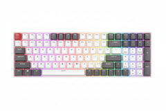 ROYAL KLUDGE RK100 RGB GREY,RED,WHITE BROWN SWITCH RK100-ZR-C GAMING KEYBOARD