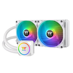 THERMALTAKE TH240 ARGB SYNC WHITE AIO LIQUID COOLING CL-W301-PL12SW-A CPU COOLER