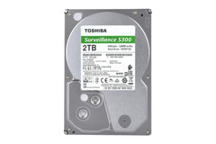 TOSHIBA 2TB S300 HARD DRIVE 3.5' FOR CCTV