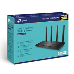 TP LINK ARCHER AX12 AX1500 DUAL BAND WI-FI 6 ROUTER