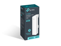 TP LINK CPE210 2.4GHZ 300MBPS 9DBI OUTDOOR CPE ACCESS POINT