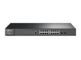 TP LINK T2600G-18TS TL-SG3216 16 PORTS L2 MANAGED GIGABIT SWITCH