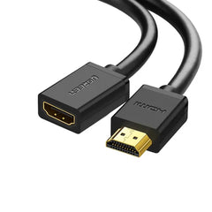 UGREEN HDMI MALE TO FEMALE 2M BLACK 10142 CABLE