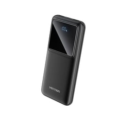 VENTION L13BB 10000MAH MICRO USB+USB-A+USB-C+LIGHTNING BLACK POWER BANK