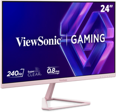 VIEWSONIC VX24G30-PK 24" FHD IPS 240HZ PINK GAMING MONITOR