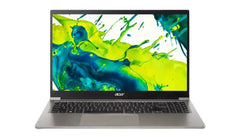 ACER ASPIRE LITE AL15-33P-332M LAPTOP INTEL CORE 3 N355 8GB DDR5 MEM 512GB SSD 15.6" FHD IPS WIN11 HOME NATURAL TITANIUM OFFICE HOME 2024