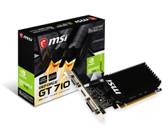 MSI GEFORCE GT 710 2GB DDR3 2GD3H LP GRAPHICS CARD