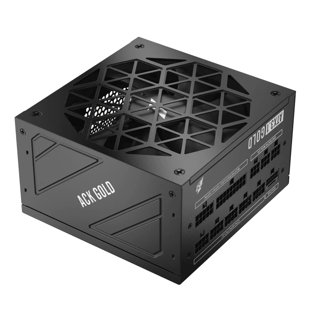 1STPLAYER ACK HA-750BA2 750W 80PLUS GOLD FULL MODULAR BLACK POWER SUPPLY