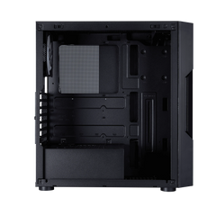 1STPLAYER TRILOBITE T7 MESH W/ TG SIDE (NO FANS) BLACK ATX PC CASE