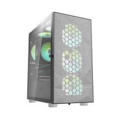 DARKFLASH DLM21 WHITE MESH PC CASE
