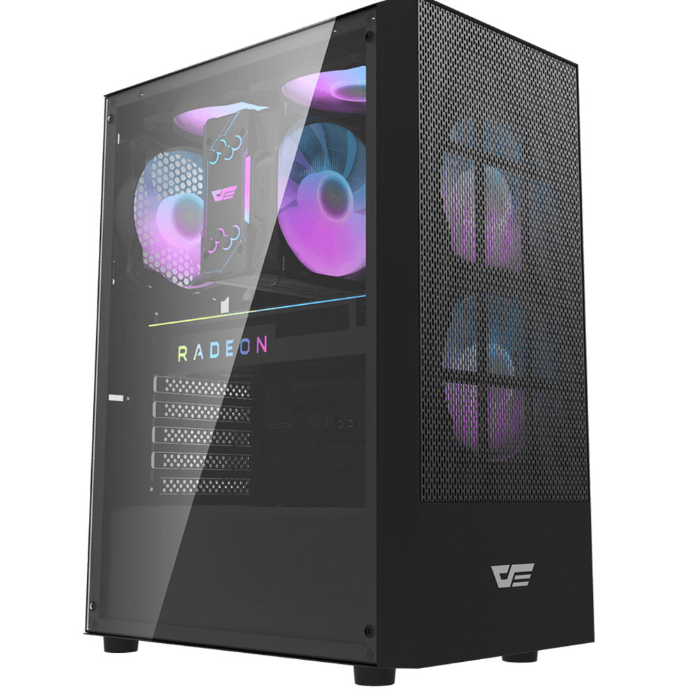 DARKFLASH DLM21 BLACK MESH PC CASE