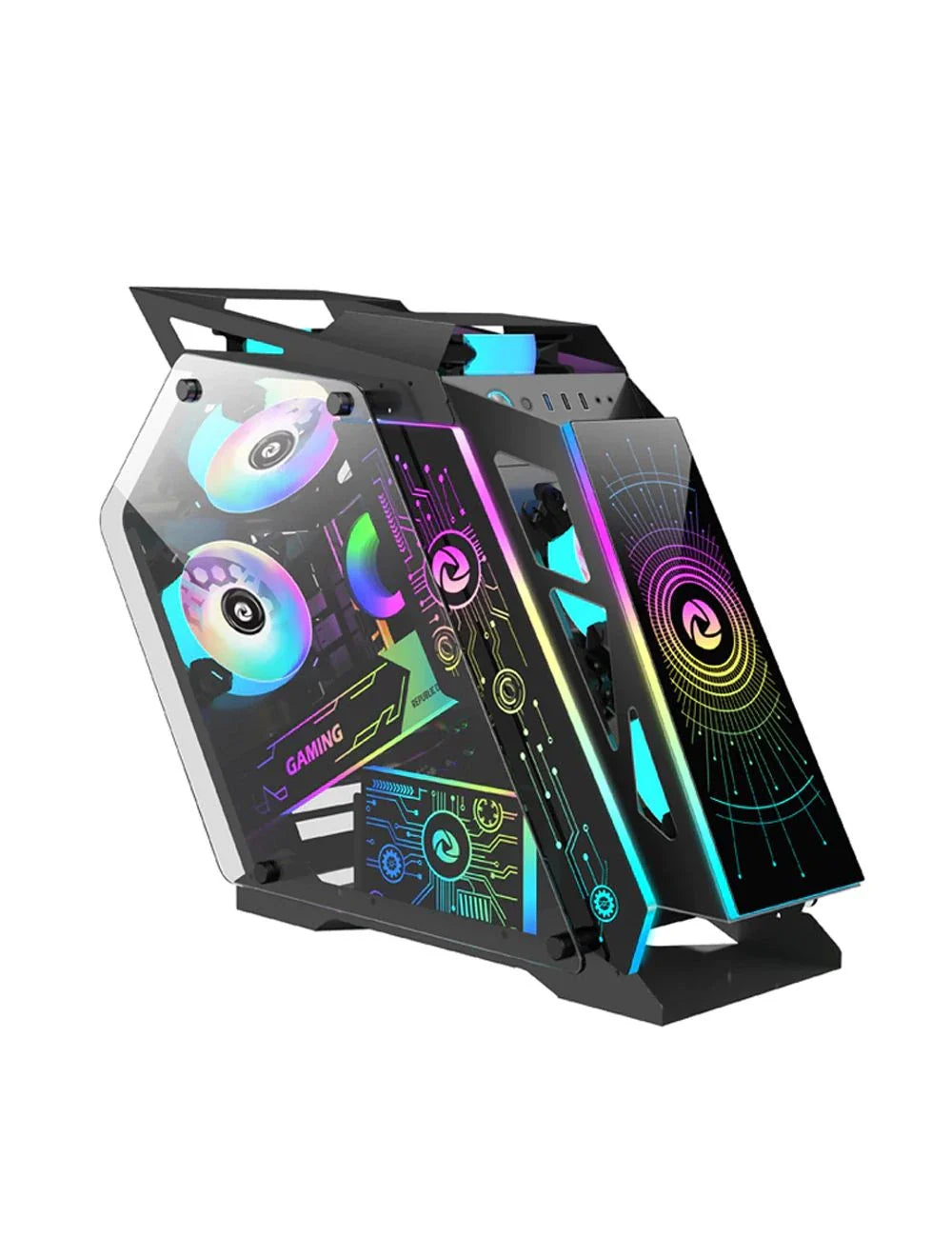 INPLAY THUNDER 01 BLACK PC CASE
