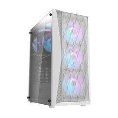 DARKFLASH DK352 WHITE PC CASE