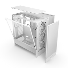 NZXT H5 FLOW RGB WHITE CC-H52FW-01 PC CASE