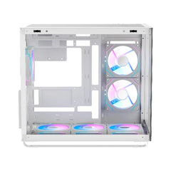 OCYPUS IOTA C70 PANORAMIC WITH 6 ARGB FAN WHITE PC CASE