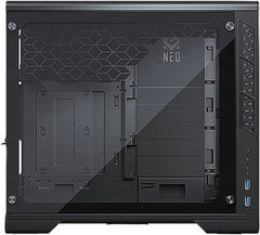 METALLIC GEAR NEO-G MINI V2 ITX TEMPERED GLASS BLACK MG-NE210G_BK02 PC CASE