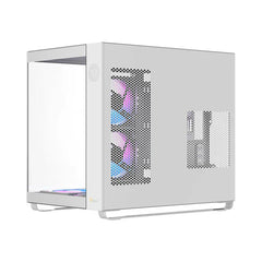 OCYPUS IOTA C70 PANORAMIC WITH 6 ARGB FAN WHITE PC CASE