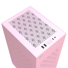 DARKFLASH DLH21 PINK MINI TOWER ITX PC CASE
