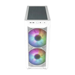 COOLER MASTER HAF 500 WHITE H500-WGNN-S00 PC CASE