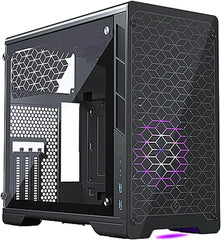 METALLIC GEAR NEO-G MINI V2 ITX TEMPERED GLASS BLACK MG-NE210G_BK02 PC CASE
