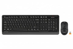 A4TECH FSTYLER FG1012 BLACK WIRELESS KEYBOARD MOUSE COMBO
