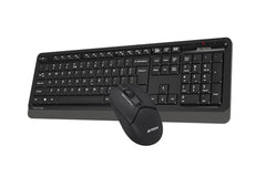 A4TECH FSTYLER FG1012 BLACK WIRELESS KEYBOARD MOUSE COMBO