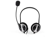 A4TECH HS-5P SILVER+BLACK HEADSET
