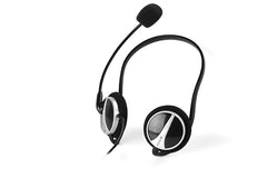 A4TECH HS-5P SILVER+BLACK HEADSET