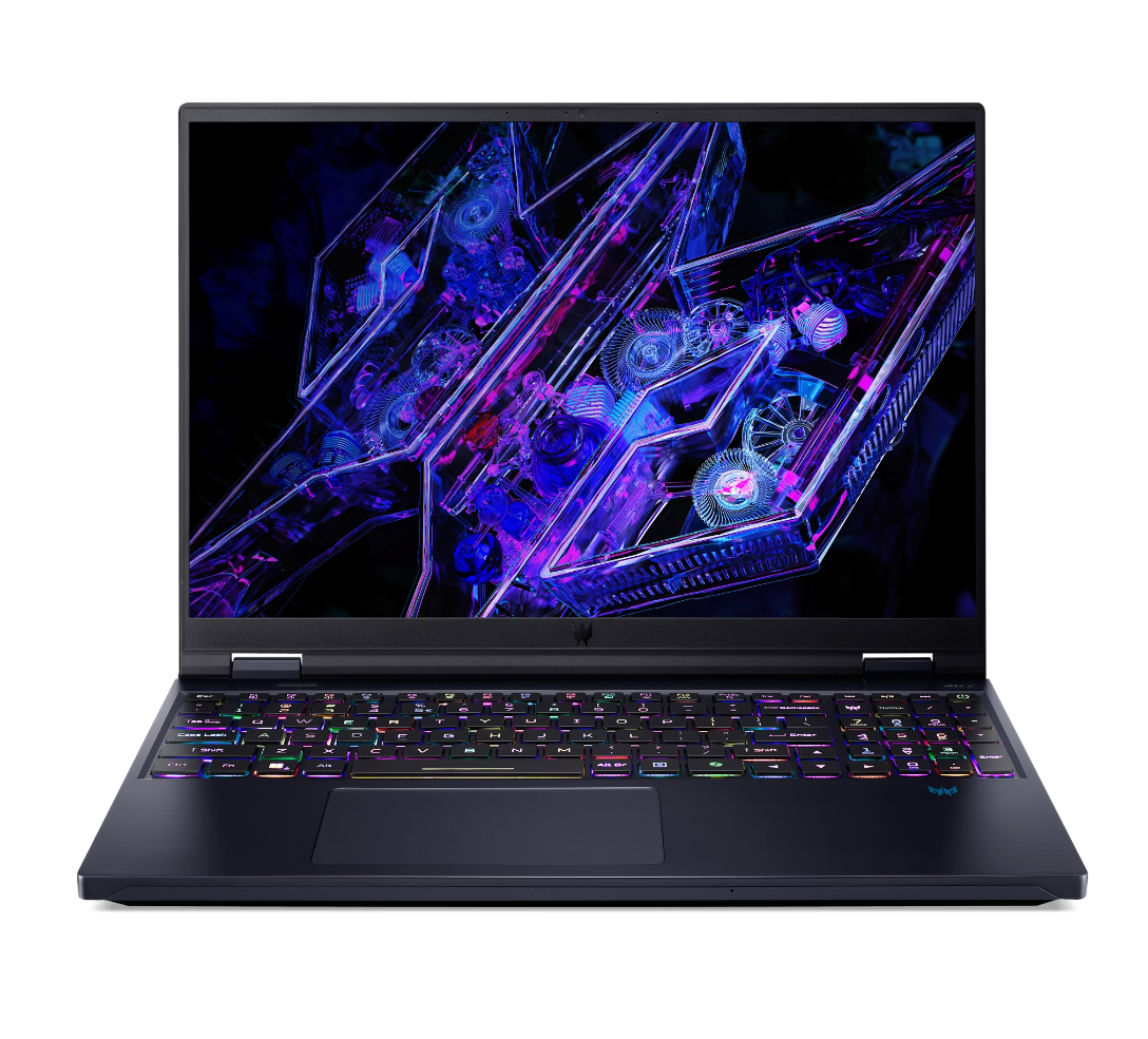 ACER PREDATOR HELIOS 16 PH16-72-73KK CORE I7-14700HX 16GB DDR5 MEM 512GB SSD RTX 4070 8GB VRAM 16" WQXGA 240HZ WIN11 ABYSSAL BLACK